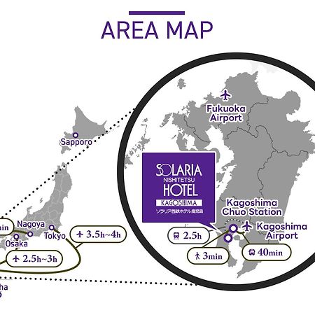 Solaria Nishitetsu Hotel Kagoshima Exterior photo
